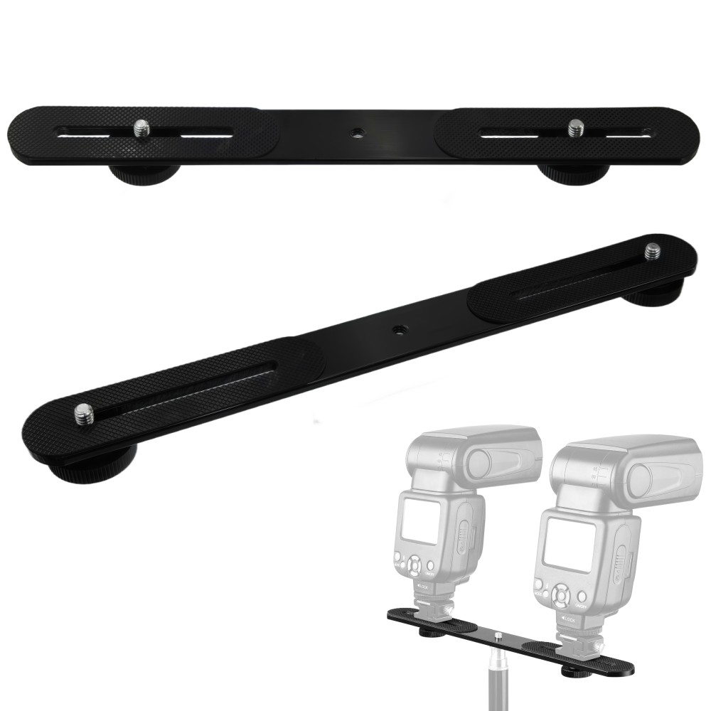 Stand Lighting Photography - Dual Flash Bracket 1/4'' Screw Hot