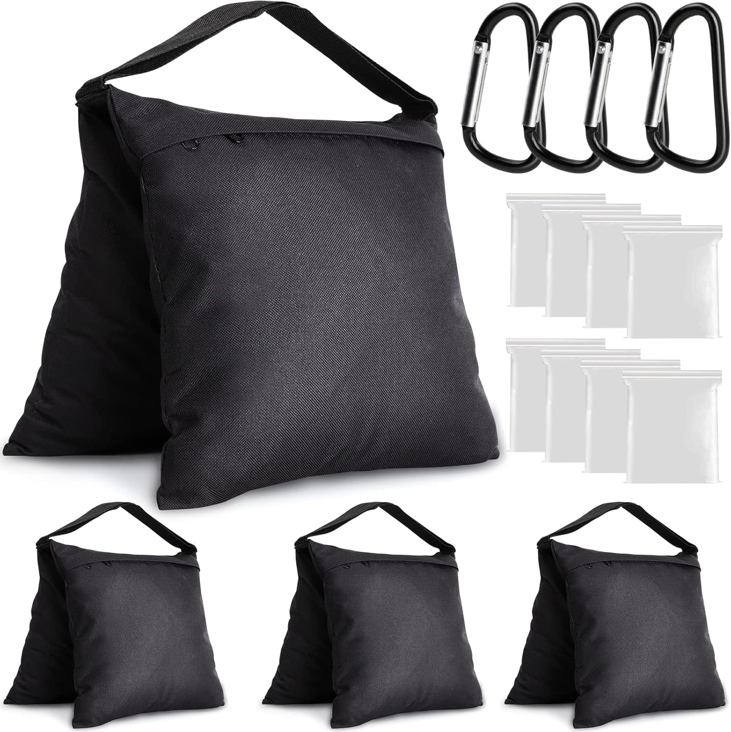 Photography Lighting Weight Bags - Aimosen 4 Packs Sandbags Weight Bags
