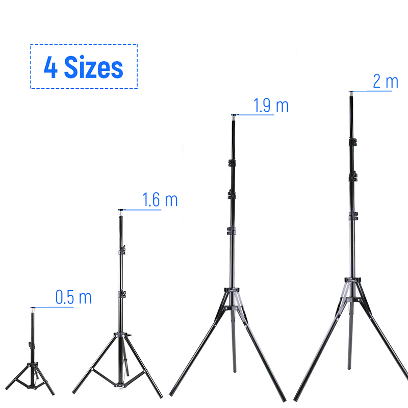 Iris Photography Led Lighting Pack - 200Cm 160Cm 50Cm Chụp Ảnh Tripod