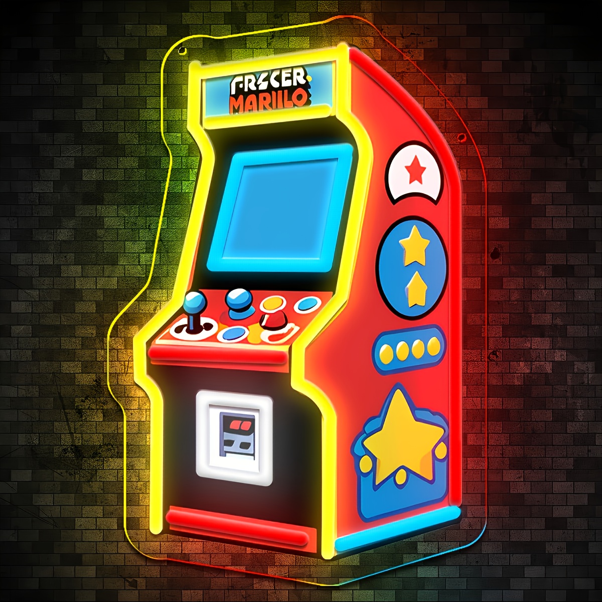 Retro Arcade Neon Sign LED Lig - đánh giá và giá Vintage Photography Lighting