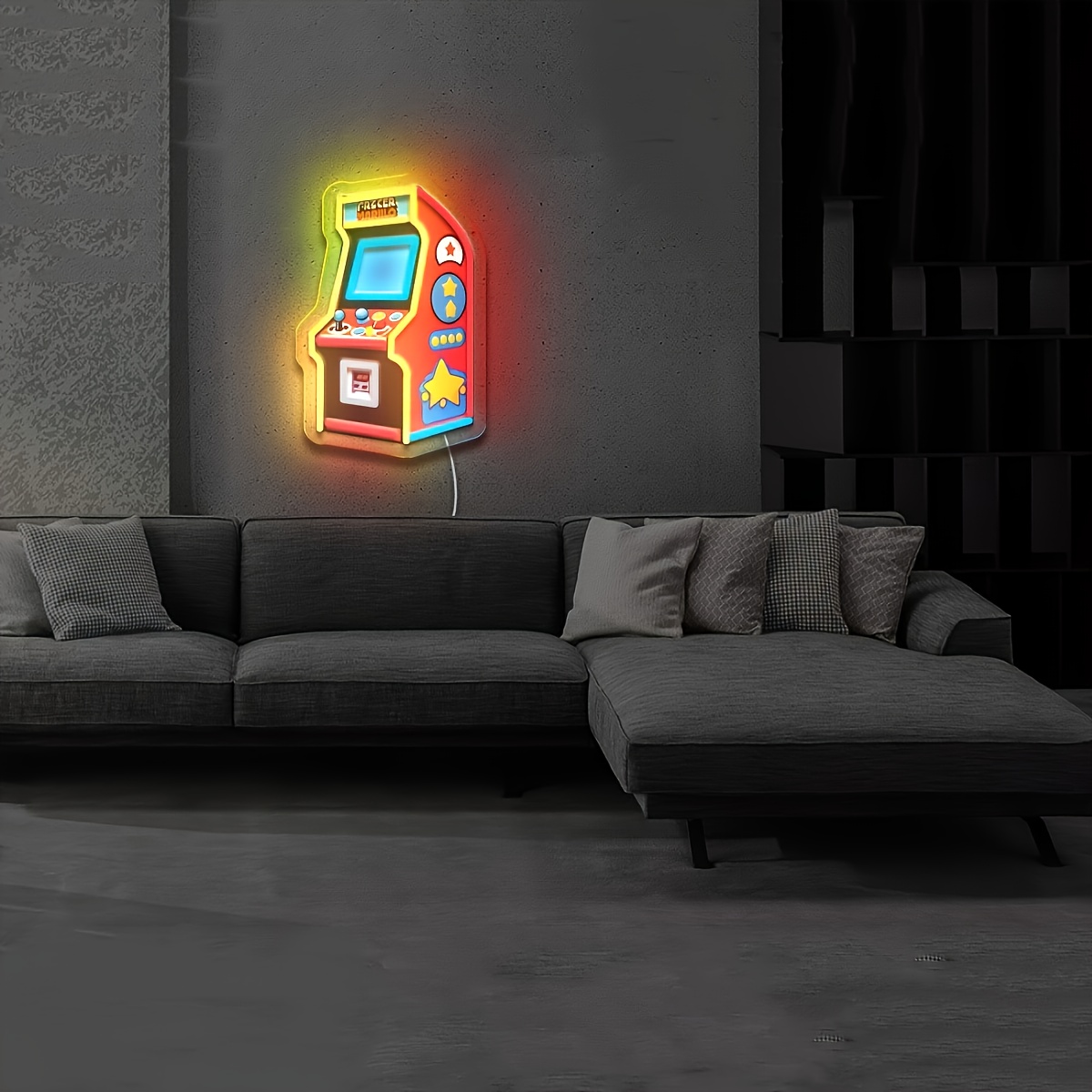 Retro Arcade Neon Sign LED Lig - đánh giá và giá Vintage Photography Lighting