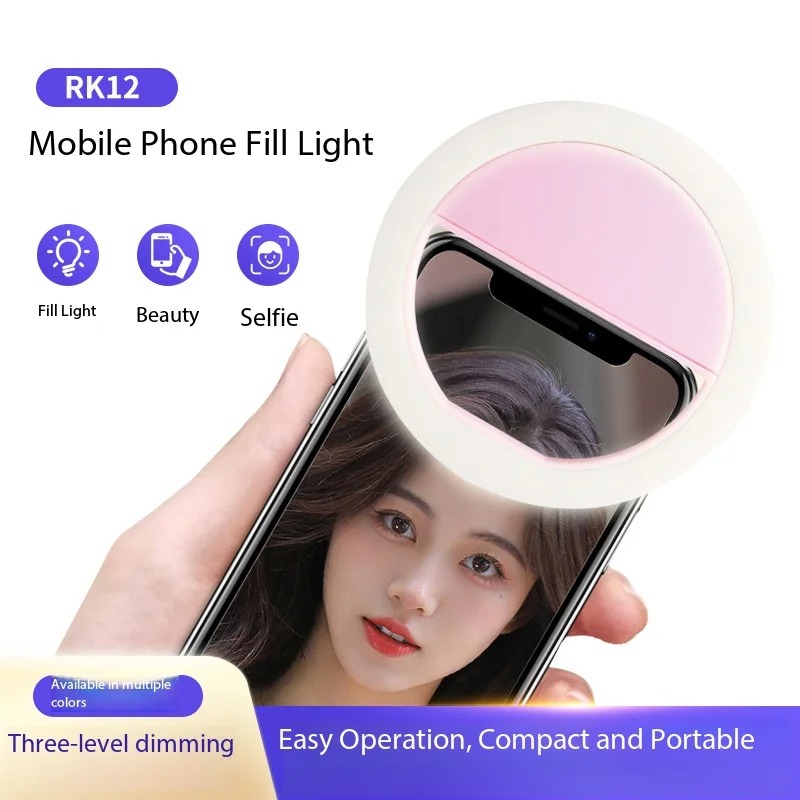 Rechargeable Clip On Selfie Ri - đánh giá và giá Photography Lighting Spotlight