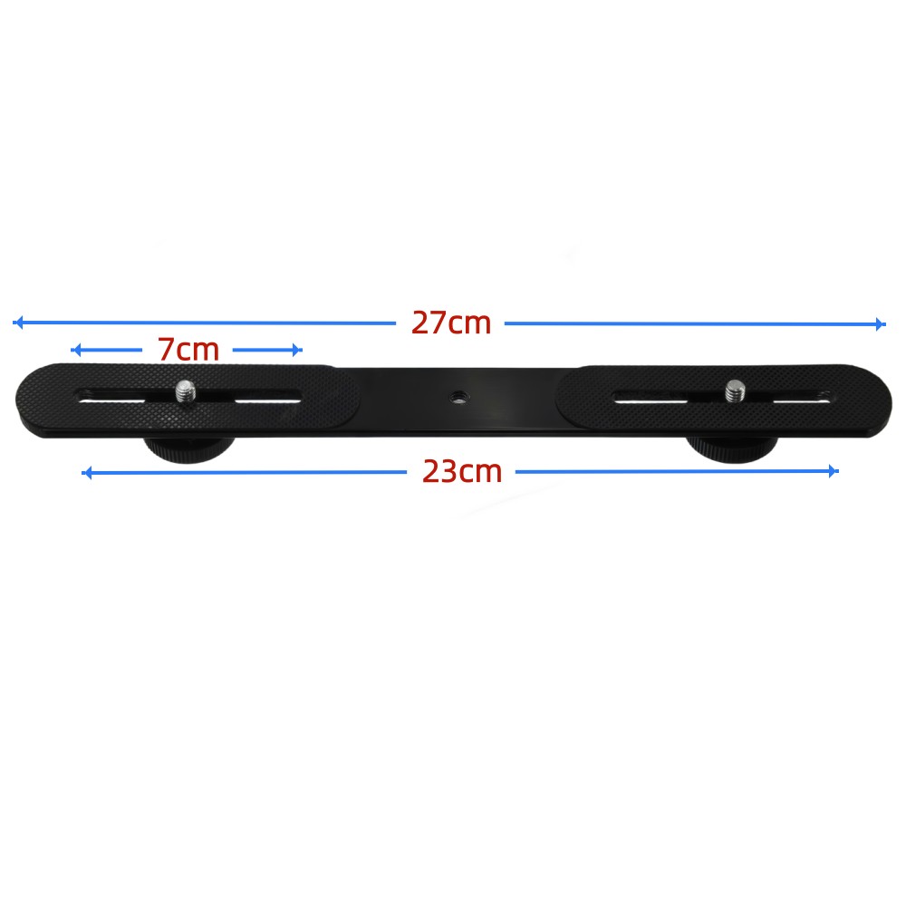 Dual Flash Bracket 1/4'' Screw - đánh giá và giá Stand Lighting Photography
