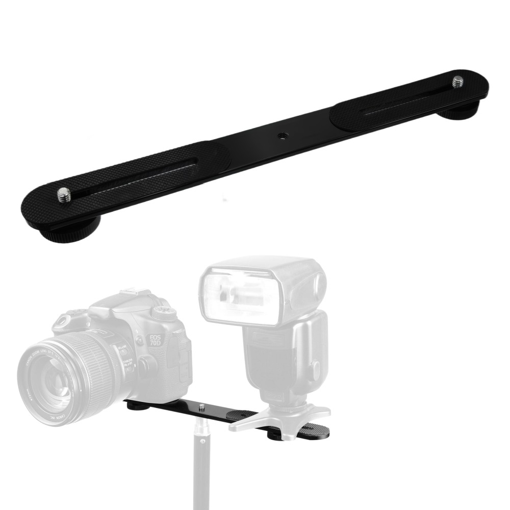 Dual Flash Bracket 1/4'' Screw - đánh giá và giá Stand Lighting Photography
