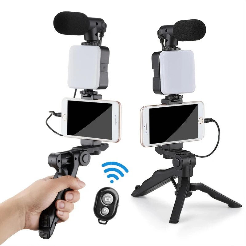 Smartphone Vlogging Kit With T - đánh giá và giá Iris Photography Led Lighting Pack