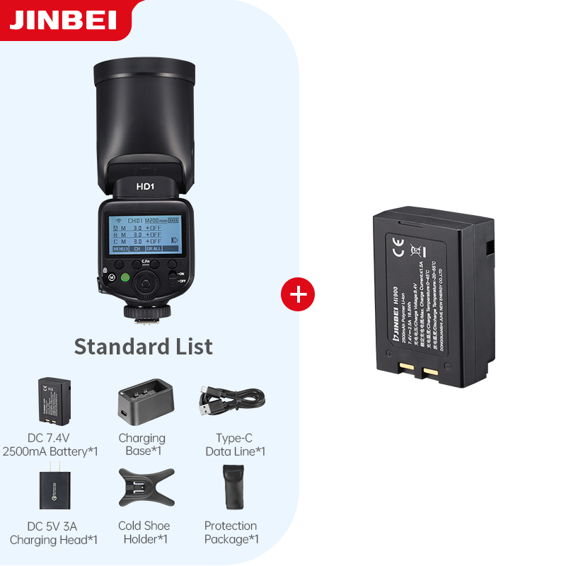 JINBEI HD-1Round-head HSS Spee - đánh giá và giá Photography Lighting Kit