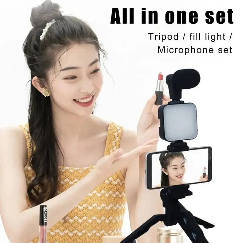 Smartphone Vlogging Kit With T - đánh giá và giá Iris Photography Led Lighting Pack