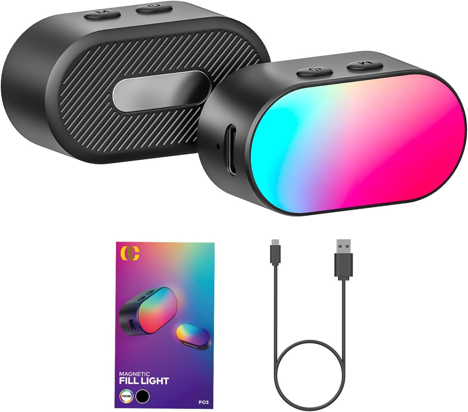 AOCHUAN Mini RGB Magnetic Fill - đánh giá và giá Photography Lighting Spotlight