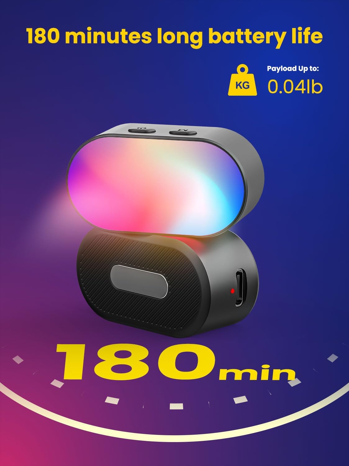 AOCHUAN Mini RGB Magnetic Fill - đánh giá và giá Photography Lighting Spotlight