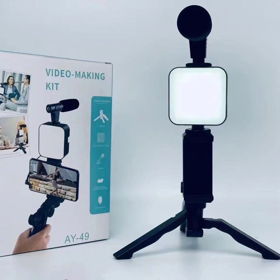 Smartphone Vlogging Kit With T - đánh giá và giá Iris Photography Led Lighting Pack