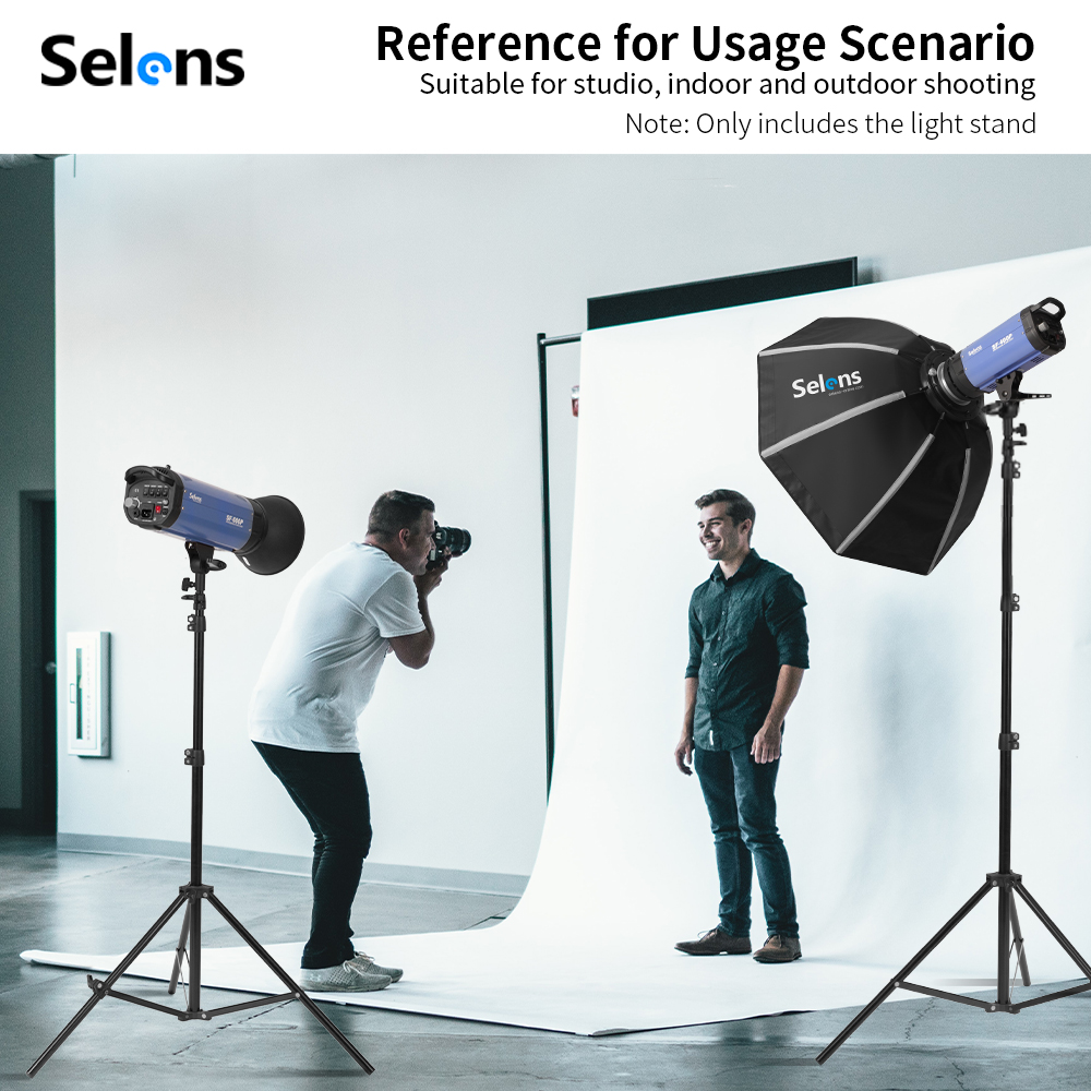Selens 2.2~3.95m Air-Cushion L - đánh giá và giá Stand Lighting Photography