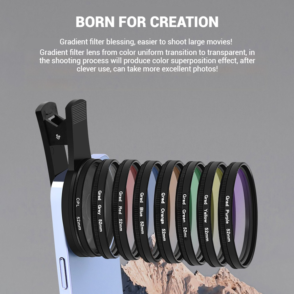 52mm Clip-On Smartphone Camera - đánh giá và giá Photography Lighting For Beginners