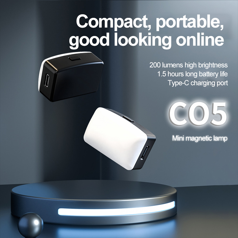 Mini Magnetic Selfie Fill Ligh - đánh giá và giá Photography Lighting Spotlight