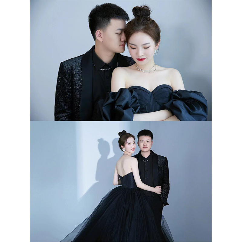 Hebe Style Long Satin Wedding  - đánh giá và giá Photography Lighting Style