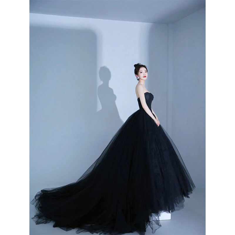 Hebe Style Long Satin Wedding  - đánh giá và giá Photography Lighting Style