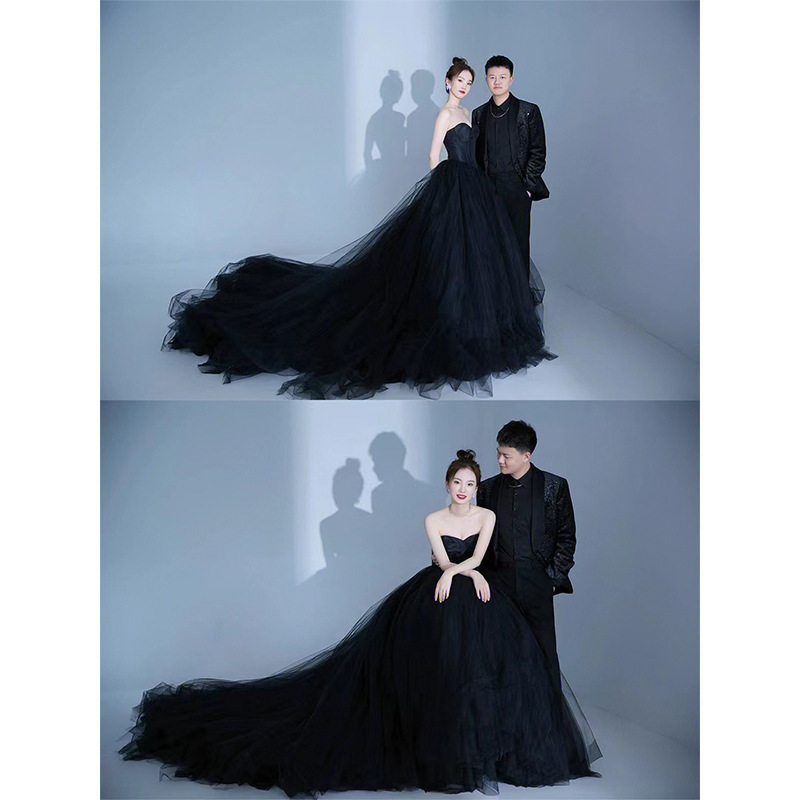 Hebe Style Long Satin Wedding  - đánh giá và giá Photography Lighting Style