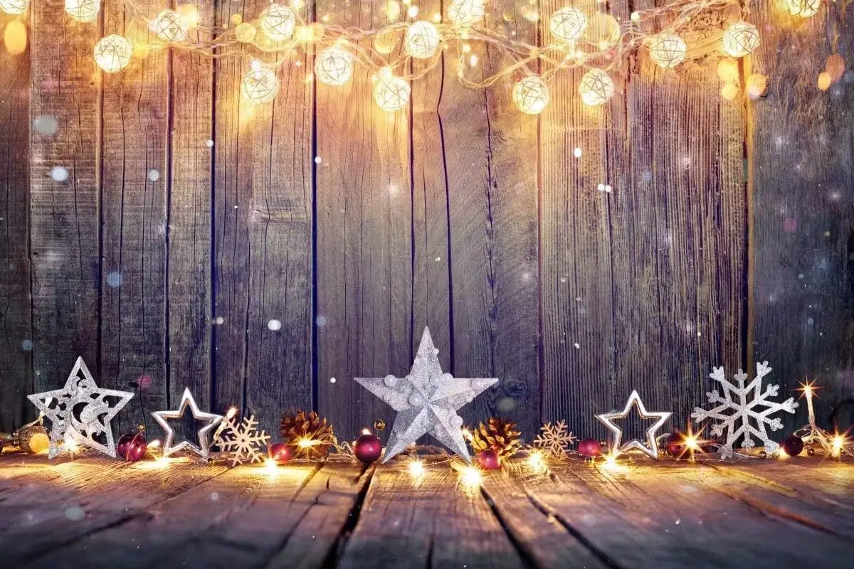 Christmas Backdrop Vintage Woo - đánh giá và giá Vintage Photography Lighting