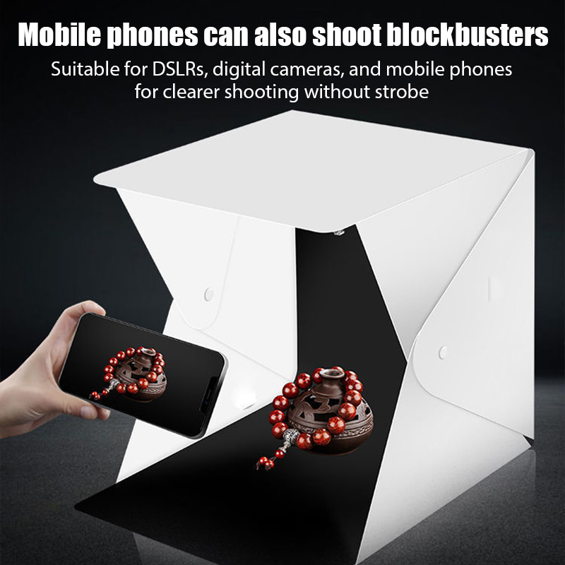 Folding Lightbox Portable Phot - đánh giá và giá Photography Lighting Kit