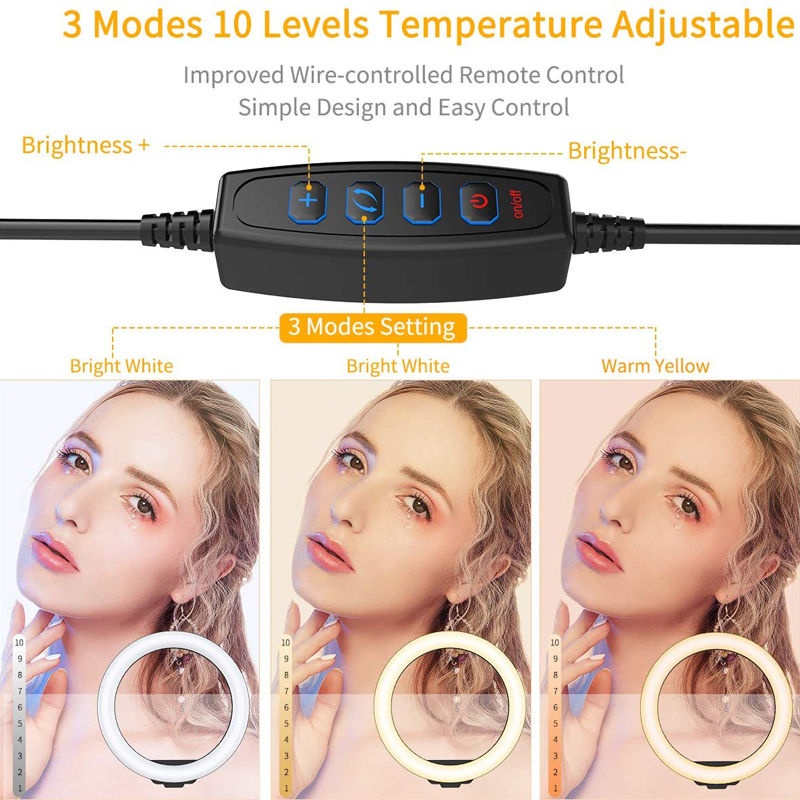 Video Light 16/26/33cm Selfie  - đánh giá và giá Photography Lighting Stick