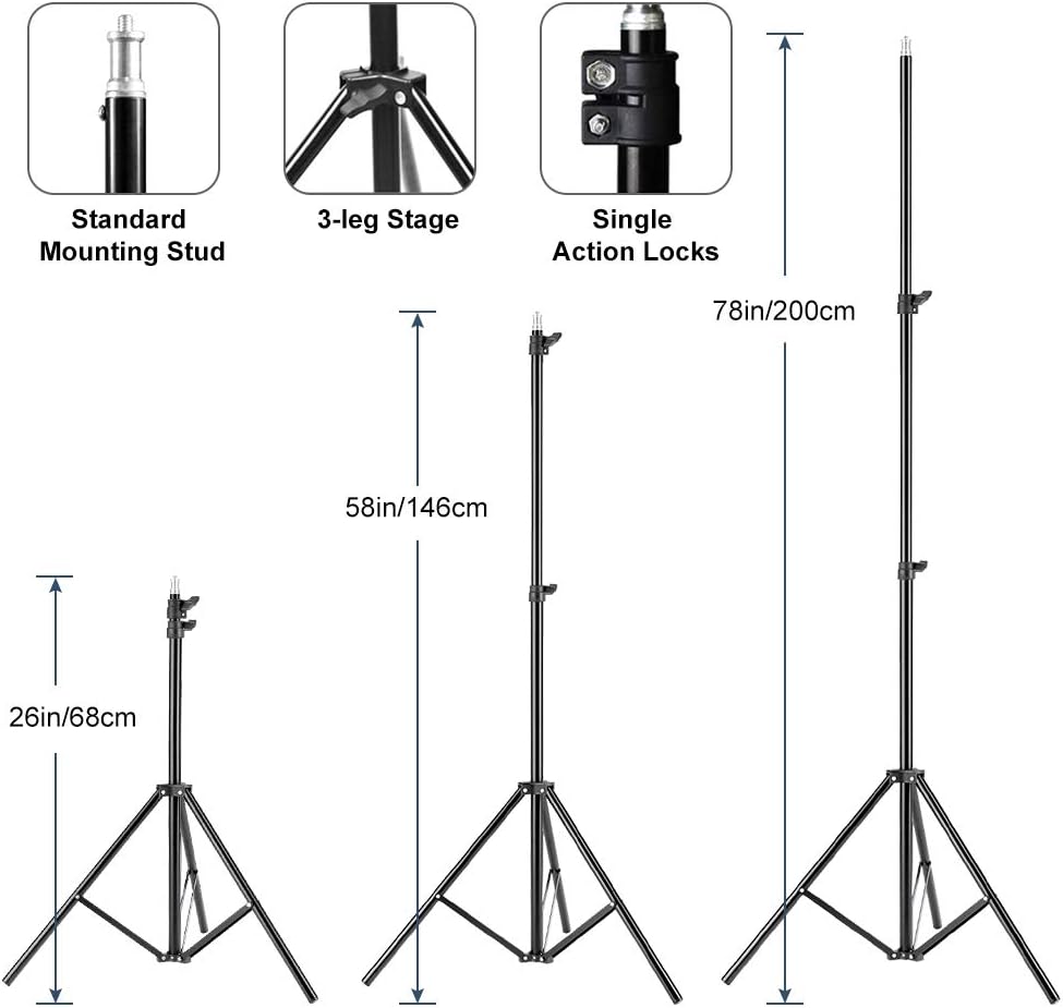 Photography Softbox Lighting K - đánh giá và giá Photography Lighting Kit