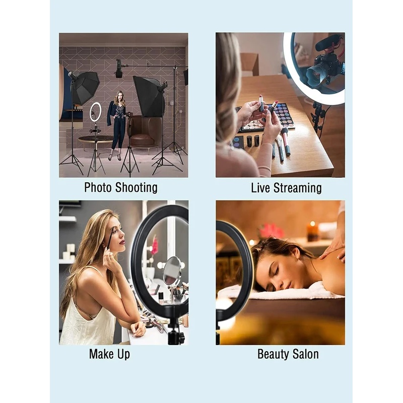 Desiontal 26cm Ring Light with - đánh giá và giá Photography Lighting Spotlight