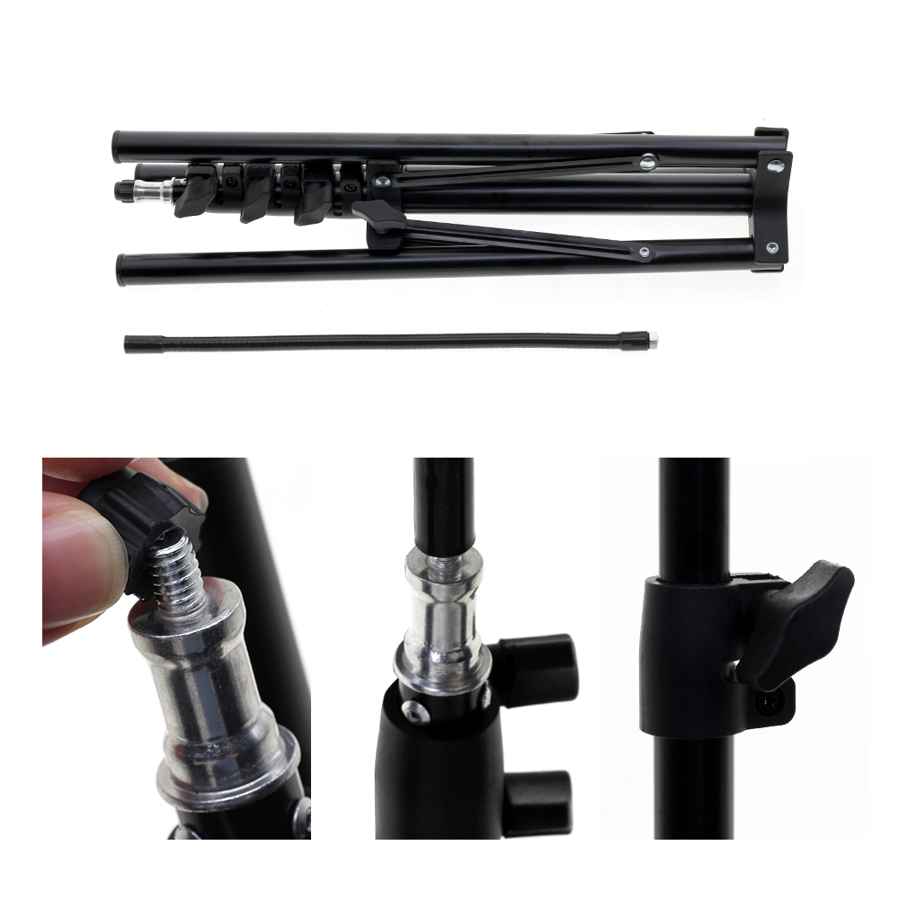 Có Thể Điều Chỉnh 60-160Cm Kim - đánh giá và giá Stand Lighting Photography