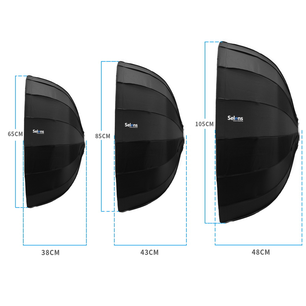 Selens Khuếch Tán Phản Xạ Para - đánh giá và giá Photography Lighting Beauty Dish