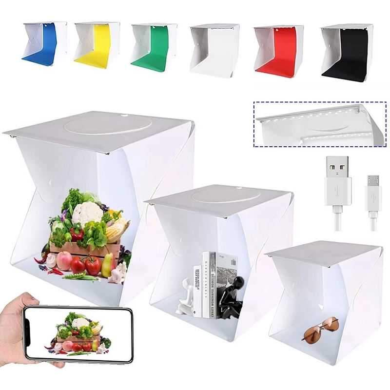 Folding Lightbox Portable Phot - đánh giá và giá Iris Photography Led Lighting Pack