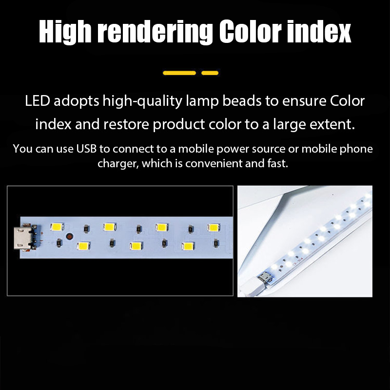 Folding Lightbox Portable Phot - đánh giá và giá Iris Photography Led Lighting Pack