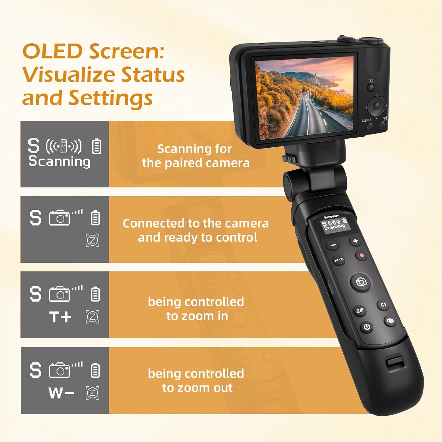Wireless Shooting Grip Tripod  - đánh giá và giá Sony Camera Zv-E10