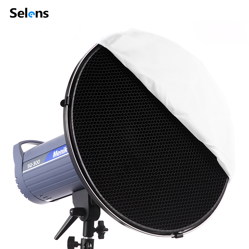 Selens 55cm Silver/White Inter - đánh giá và giá Photography Lighting Beauty Dish
