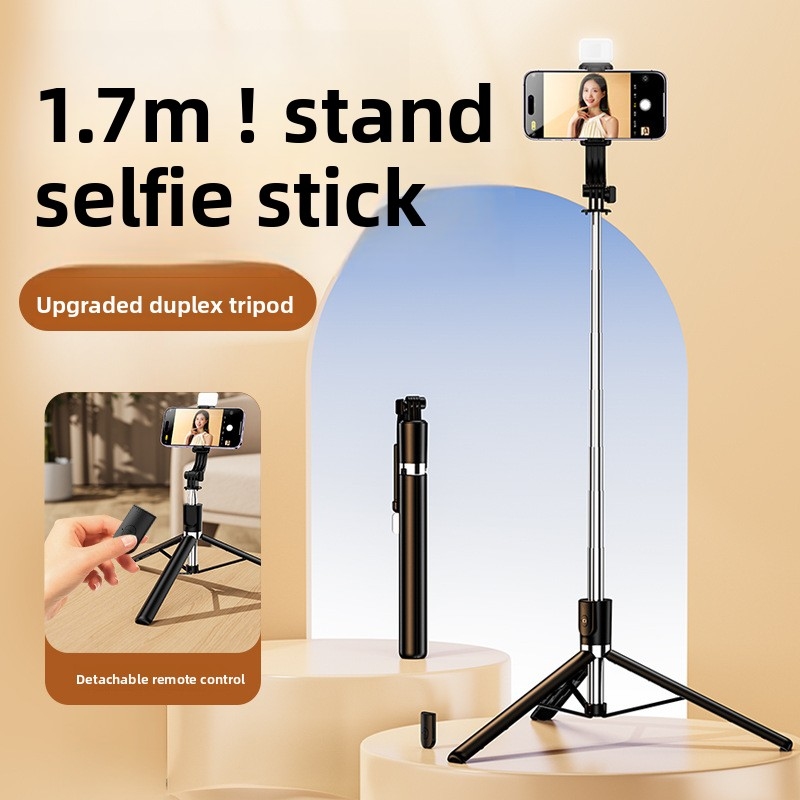 Extendable 1M Selfie Stick Tri - đánh giá và giá Photography Lighting Stick