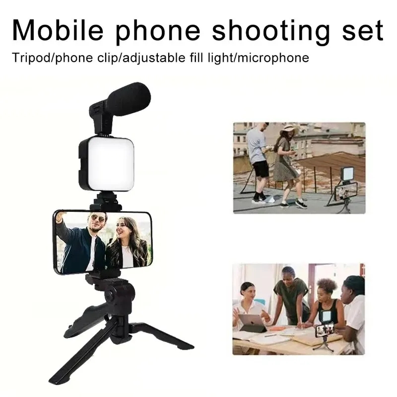 Smartphone Vlogging Kit With T - đánh giá và giá Iris Photography Led Lighting Pack