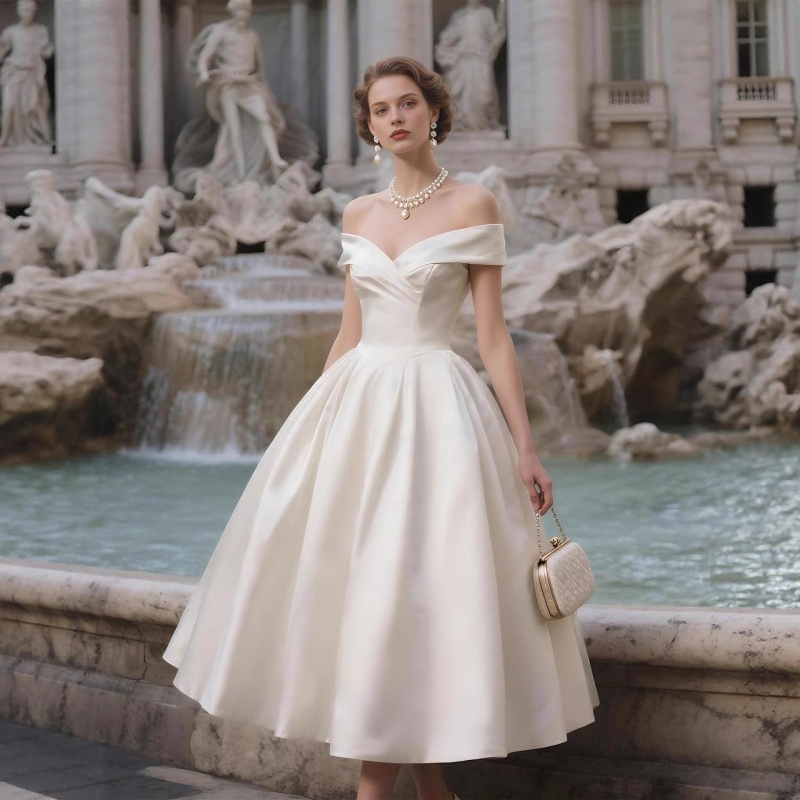 White off-shoulder strapless l - đánh giá và giá Photography Lighting Style