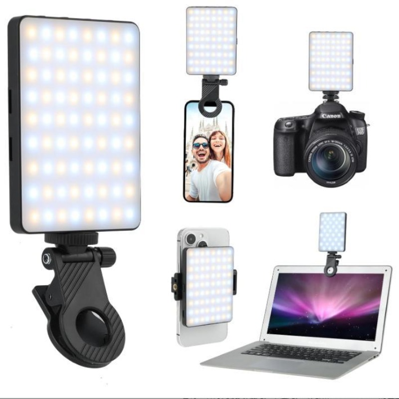 1pc Rechargeable LED Selfie Li - đánh giá và giá Photography Lighting Spotlight