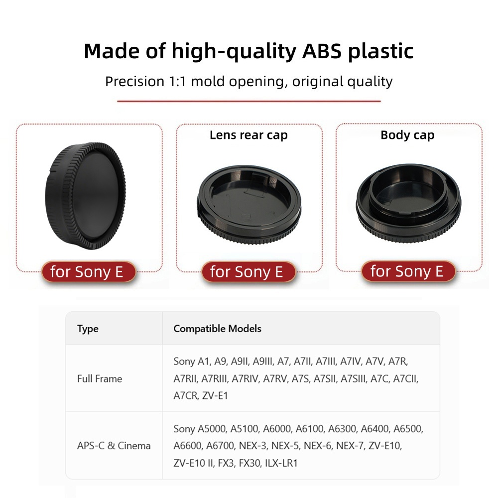 Camera Body Cover Lens Rear Ca - đánh giá và giá Sony Camera Zv-E10