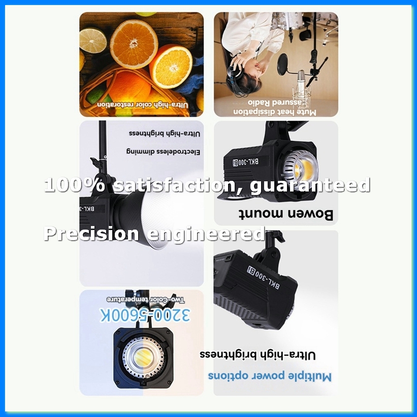 300W Bi LED Video Light, Conti - đánh giá và giá Photography Lighting Spotlight