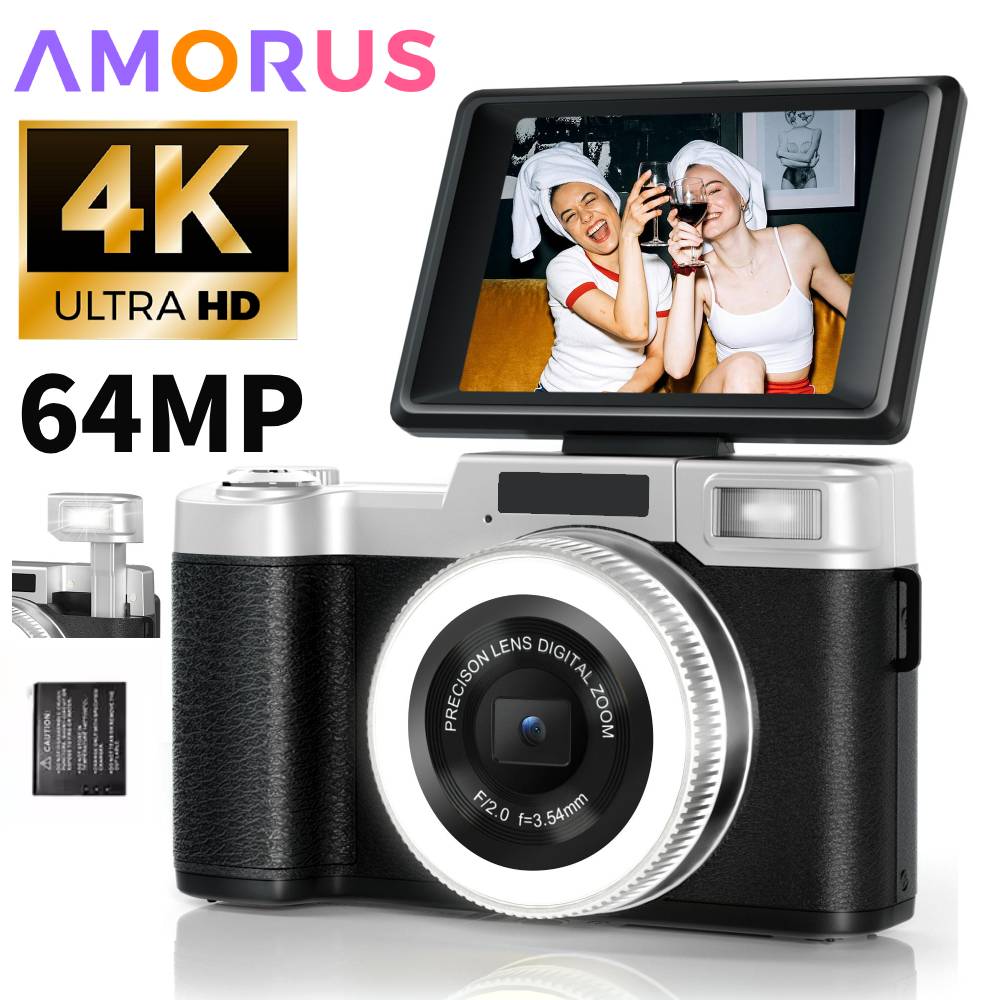 4K 64MP Digital Camera for Pho - đánh giá và giá Photography Lighting For Beginners