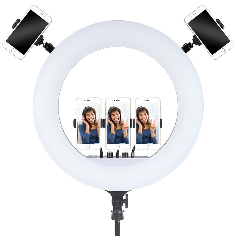 Fusitu FT-54 LED Ring Light Di - đánh giá và giá Iris Photography Led Lighting Pack