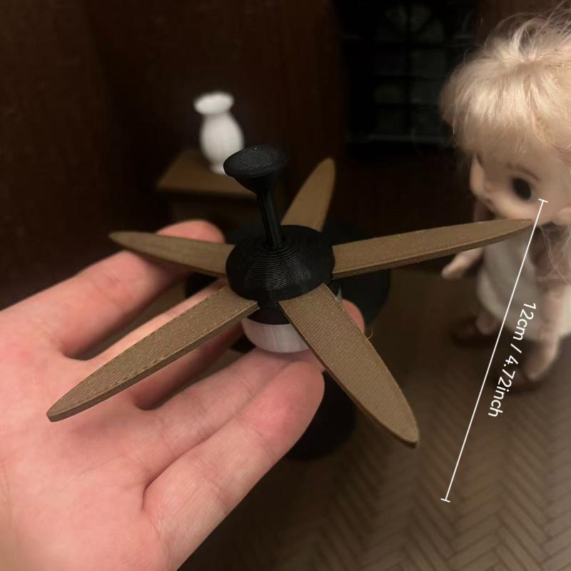 Miniature Ceiling Fan with LED - đánh giá và giá Vintage Photography Lighting