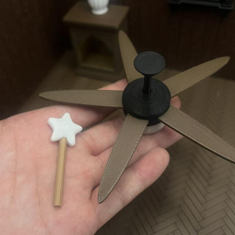Miniature Ceiling Fan with LED - đánh giá và giá Vintage Photography Lighting