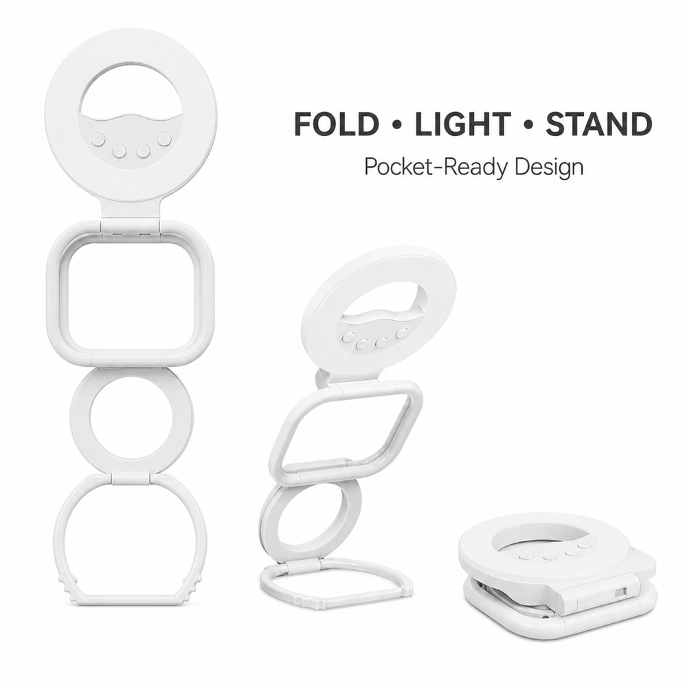 Foldable Magnetic Phone Fill L - đánh giá và giá Stand Lighting Photography