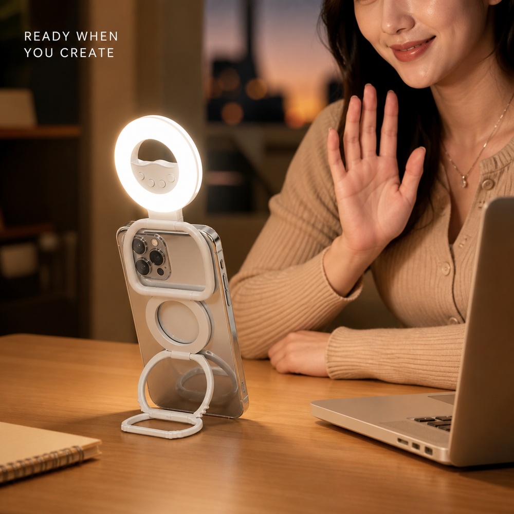 Foldable Magnetic Phone Fill L - đánh giá và giá Stand Lighting Photography