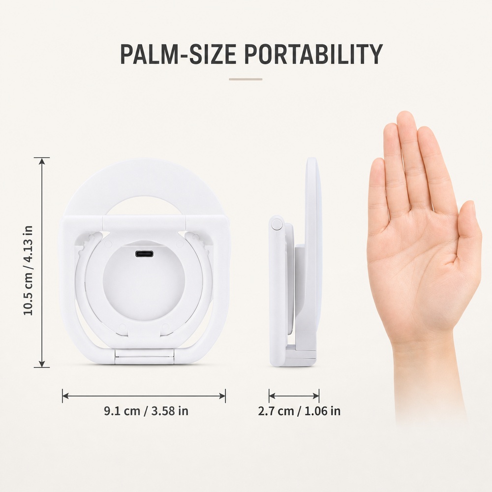 Foldable Magnetic Phone Fill L - đánh giá và giá Stand Lighting Photography