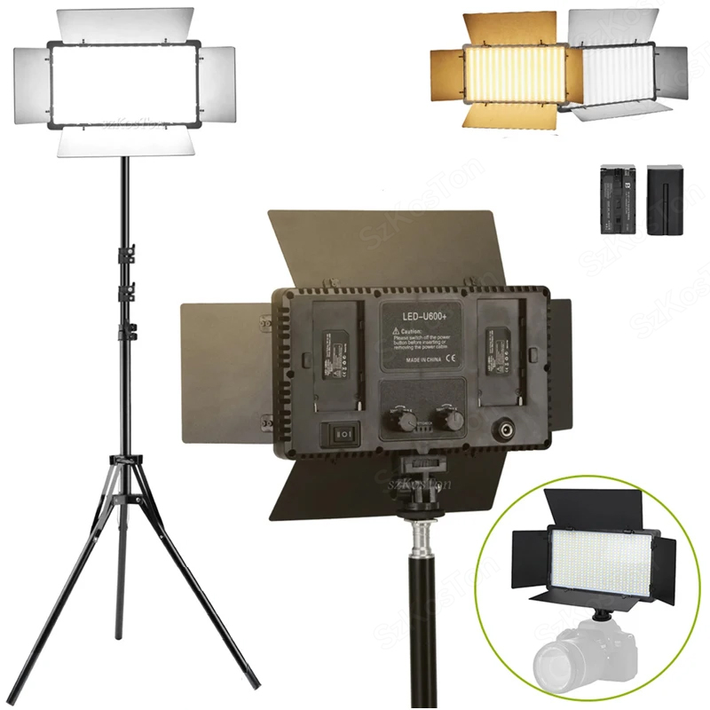 U800 U600 Đèn LED Chụp Ảnh Phò - đánh giá và giá Iris Photography Led Lighting Pack